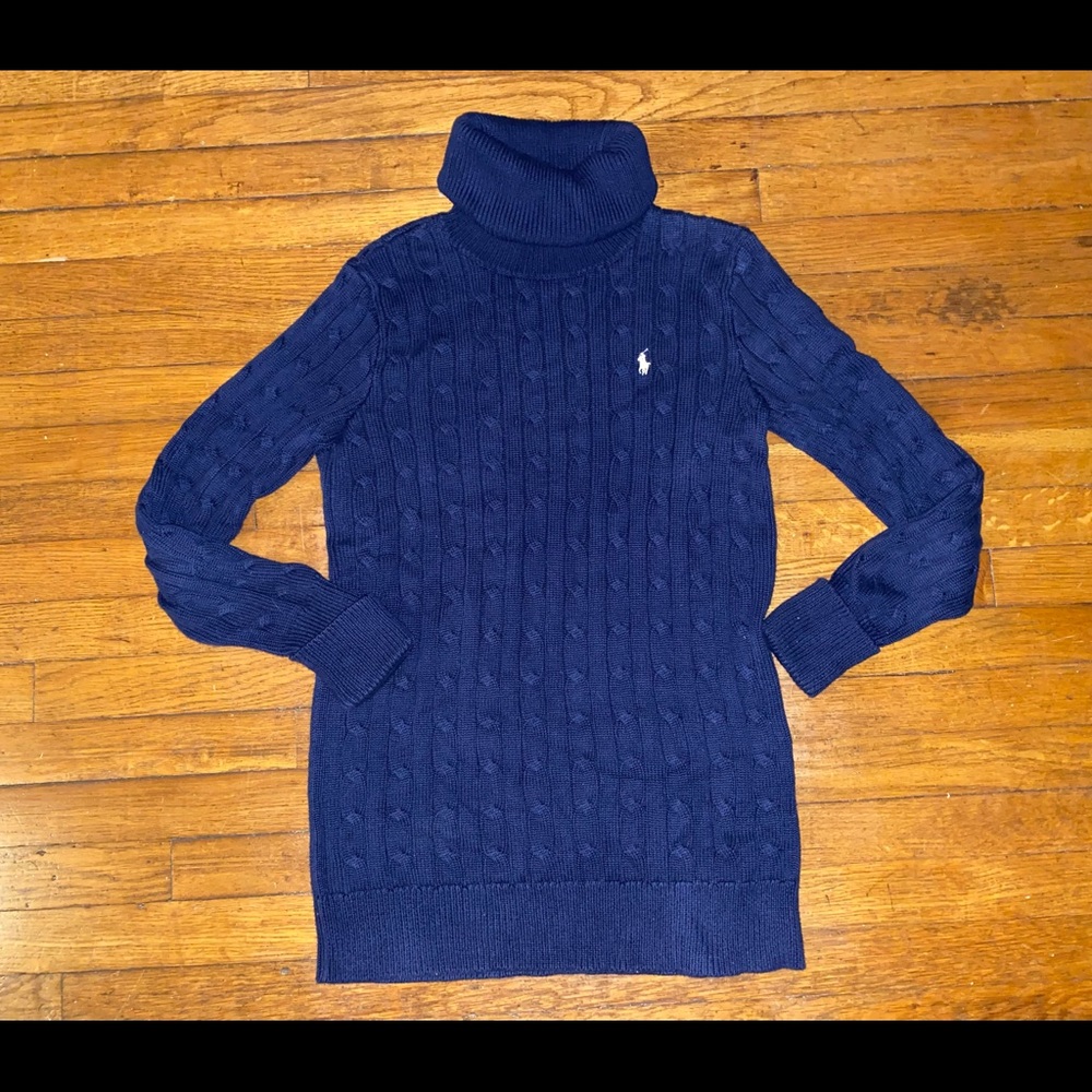 Ralph Lauren Sport Navy Sweater Dress